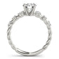 Scattered Style Engagement Ring