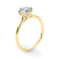 Tulip Solitaire Engagement Ring