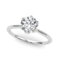 Tulip Solitaire Engagement Ring