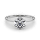Tulip Solitaire Engagement Ring
