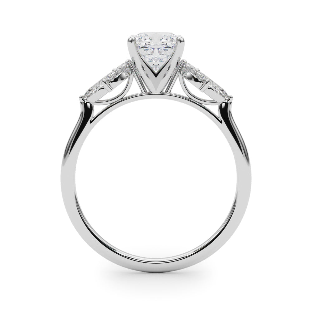 Marquise Cluster Engagement Ring