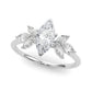 Marquise Cluster Engagement Ring