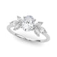 Marquise Cluster Engagement Ring
