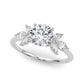 Marquise Cluster Engagement Ring