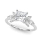 Marquise Cluster Engagement Ring