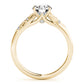 Nature Inspired Engagement Ring