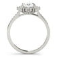 ENGAGEMENT RING CUSHION CENTER