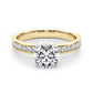 Channel Set Engagement Ring