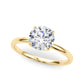 Round Solitaire Engagement Ring