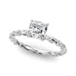 Twisted Rope Style Engagement Ring