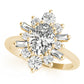 OVAL W/ RD & SB HALO FASHION RING
