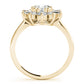 OVAL W/ RD & SB HALO FASHION RING