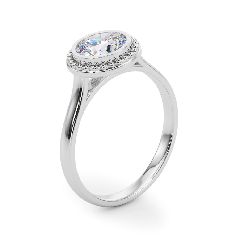 ROUND BEZEL SOLITAIRE
