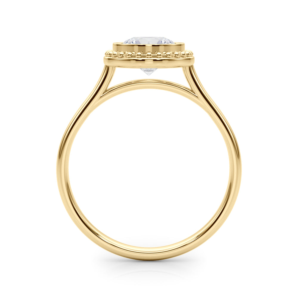 ROUND BEZEL SOLITAIRE