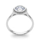 ROUND BEZEL SOLITAIRE
