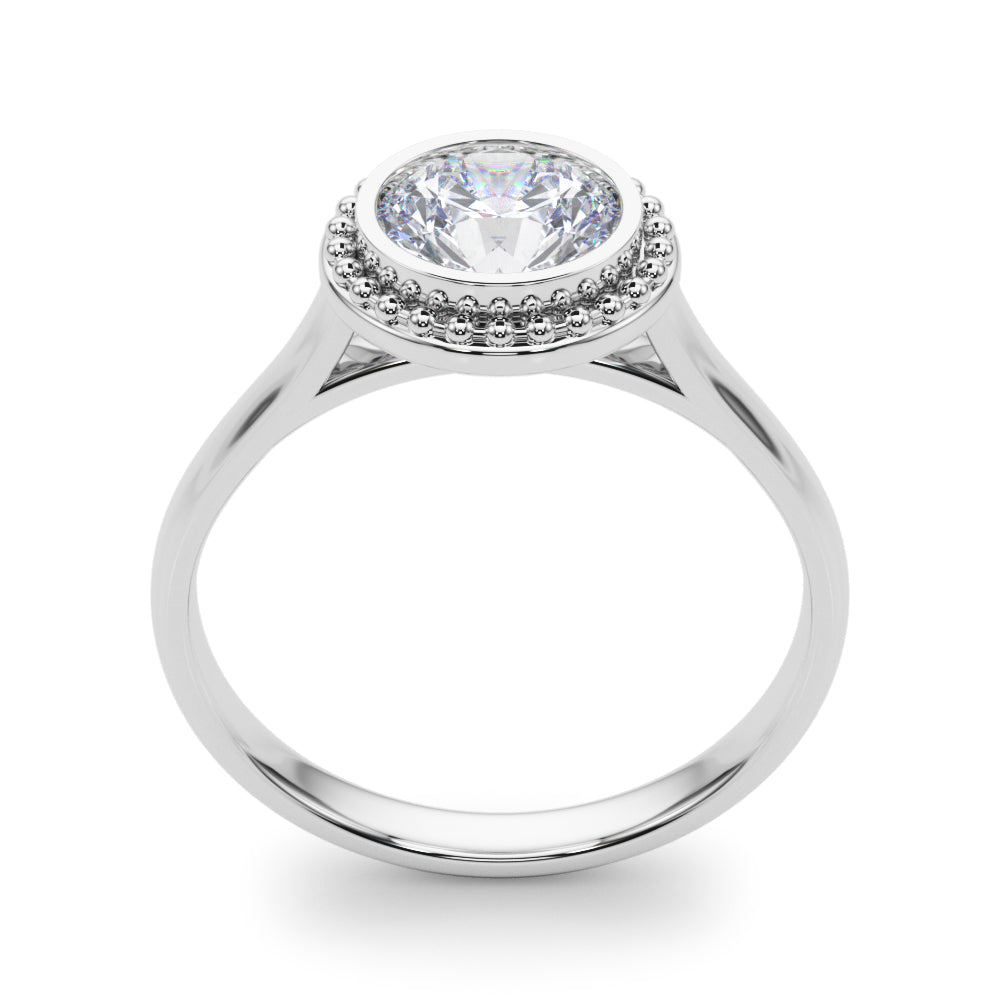 ROUND BEZEL SOLITAIRE