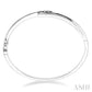 1/6 Ctw Round Cut Diamond Bangle in Sterling Silver