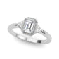 Emerald Cut Engagement Ring