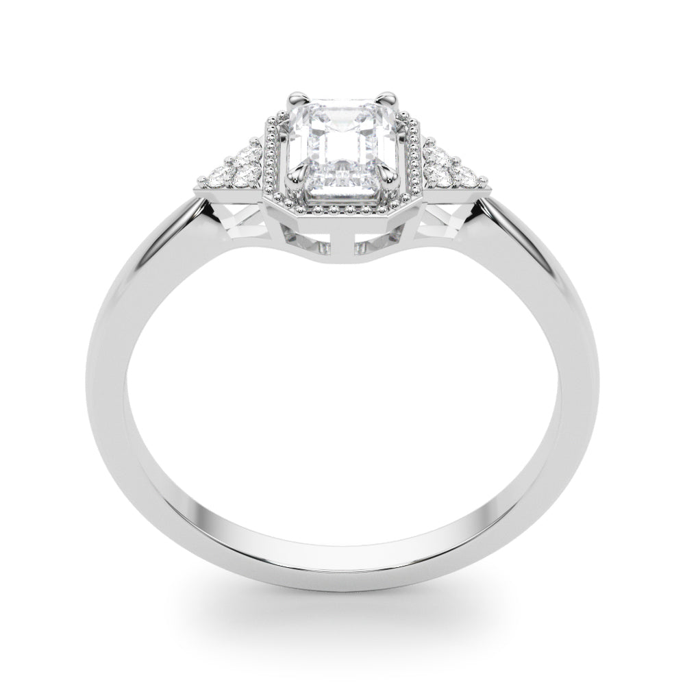 Emerald Cut Engagement Ring