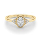 Vintage-Inspired Oval Engagement Ring