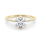 6-Prong Single Row Round Engagement Ring