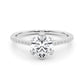 6-Prong Single Row Round Engagement Ring
