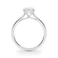 6-Prong Single Row Round Engagement Ring