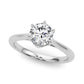 Round Solitaire Engagement Ring