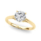 Solitaire Round Engagement Ring