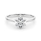 Solitaire Round Engagement Rings