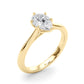 Pear Shape Solitaire Engagement Rings