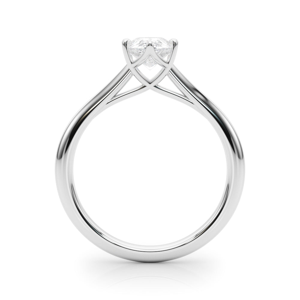 Pear Shape Solitaire Engagement Rings