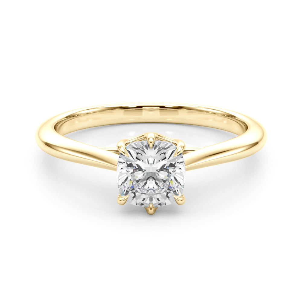 SOLITAIRE 3.8X3.8 CUSHION