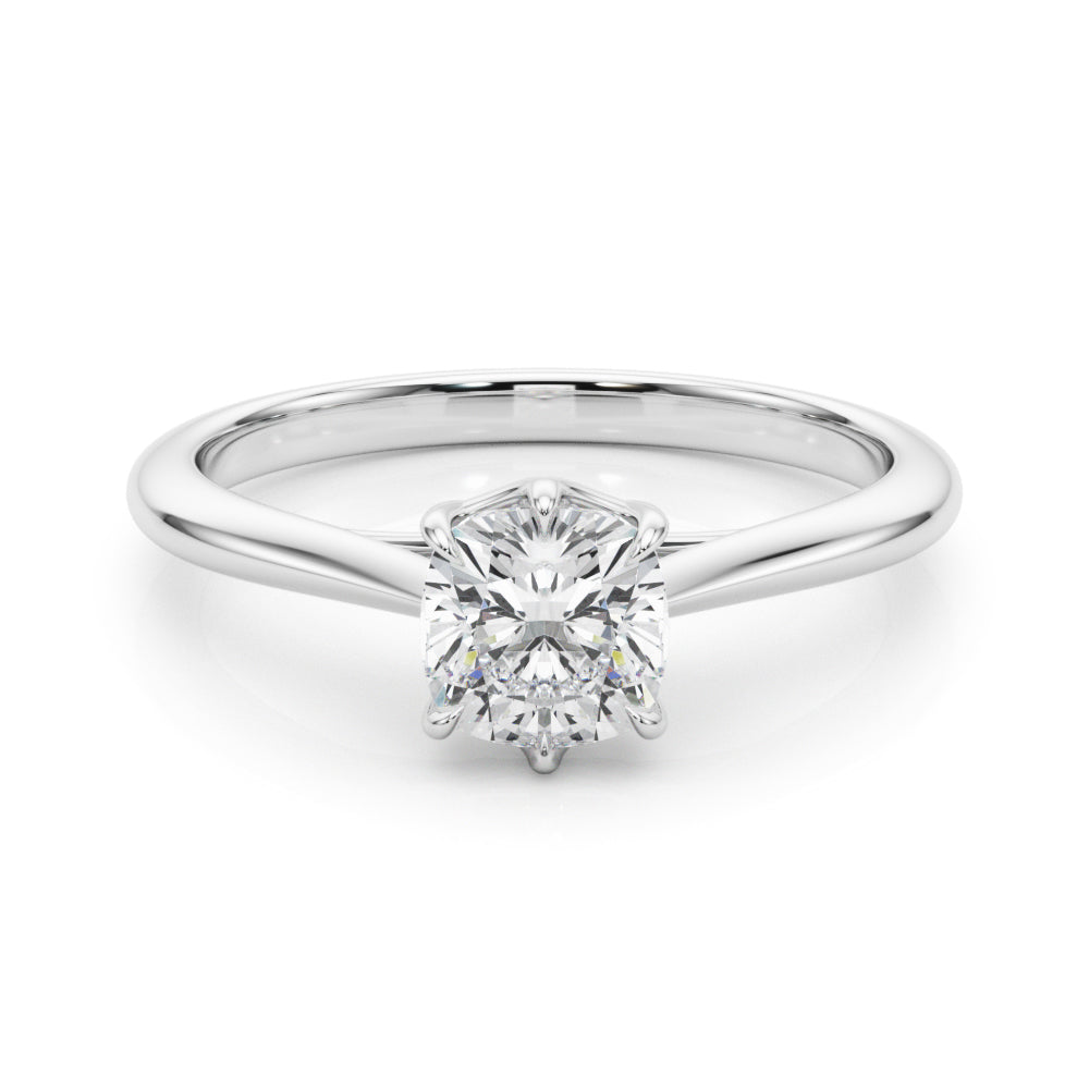 SOLITAIRE 3.8X3.8 CUSHION