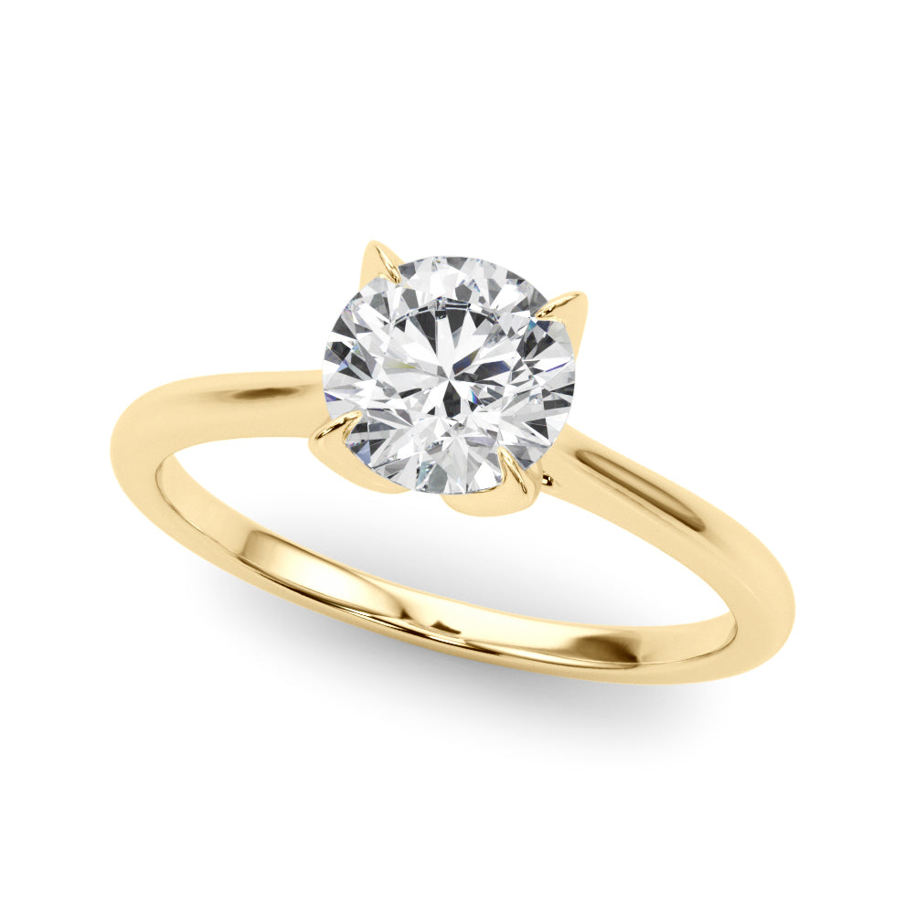 SOLITAIRE ROUND ENGAGMENT