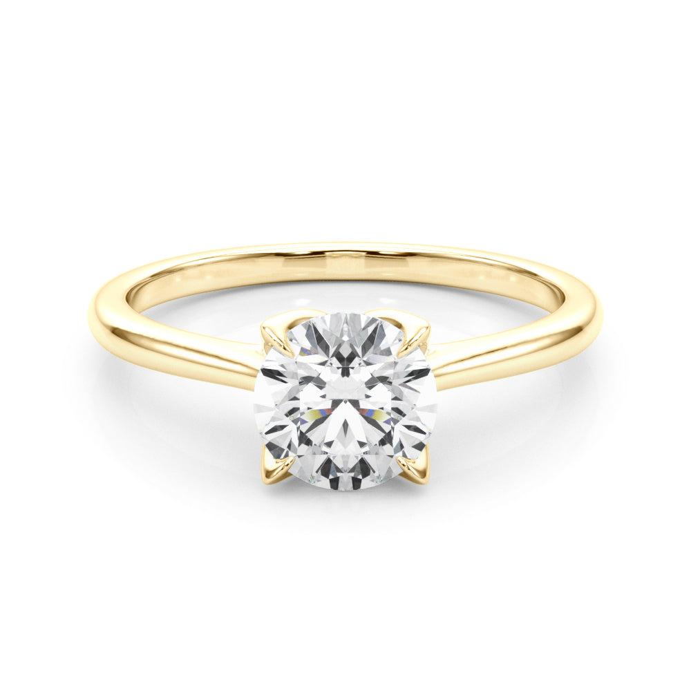 SOLITAIRE ROUND ENGAGMENT
