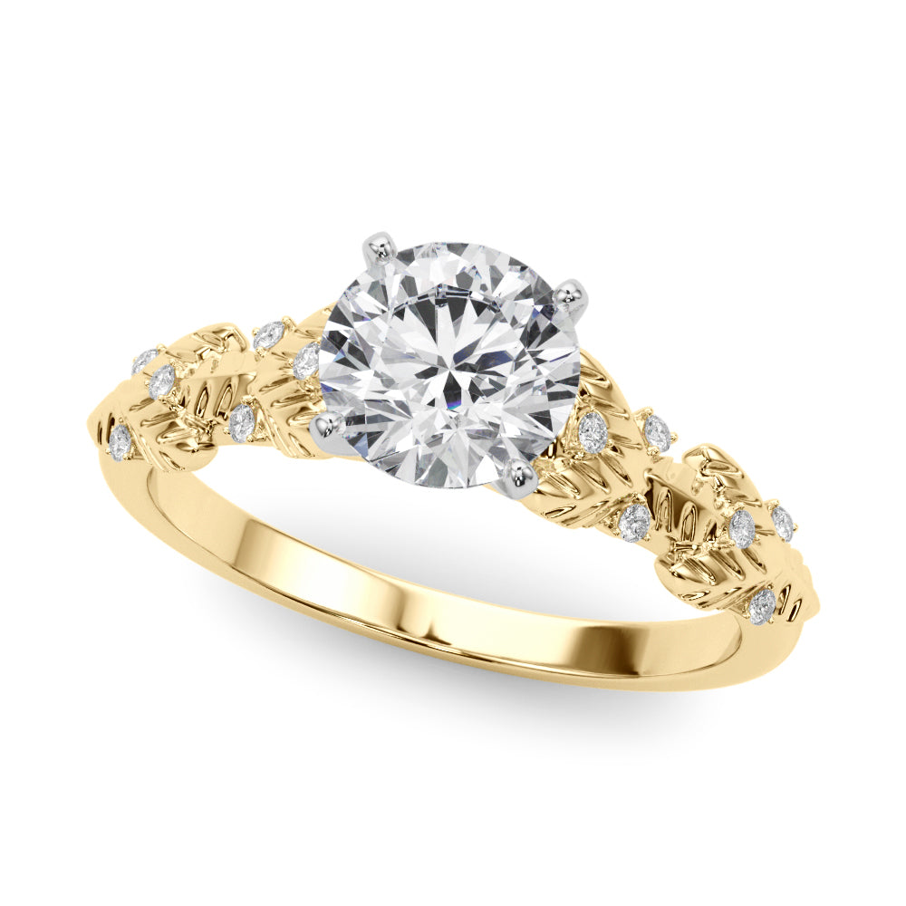 Nature Inspired Engagement Ring