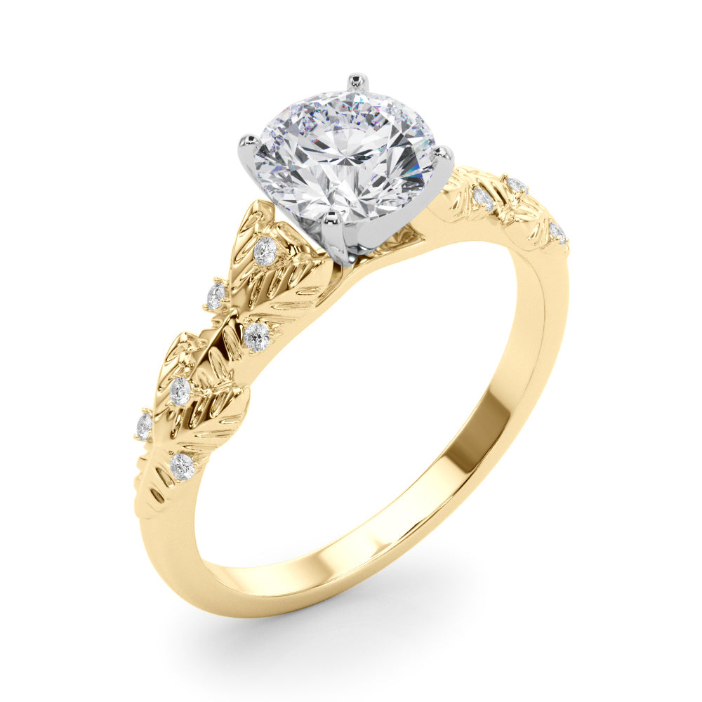 Nature Inspired Engagement Ring