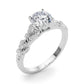 Nature Inspired Engagement Ring