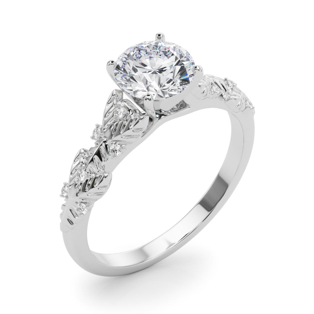Nature Inspired Engagement Ring