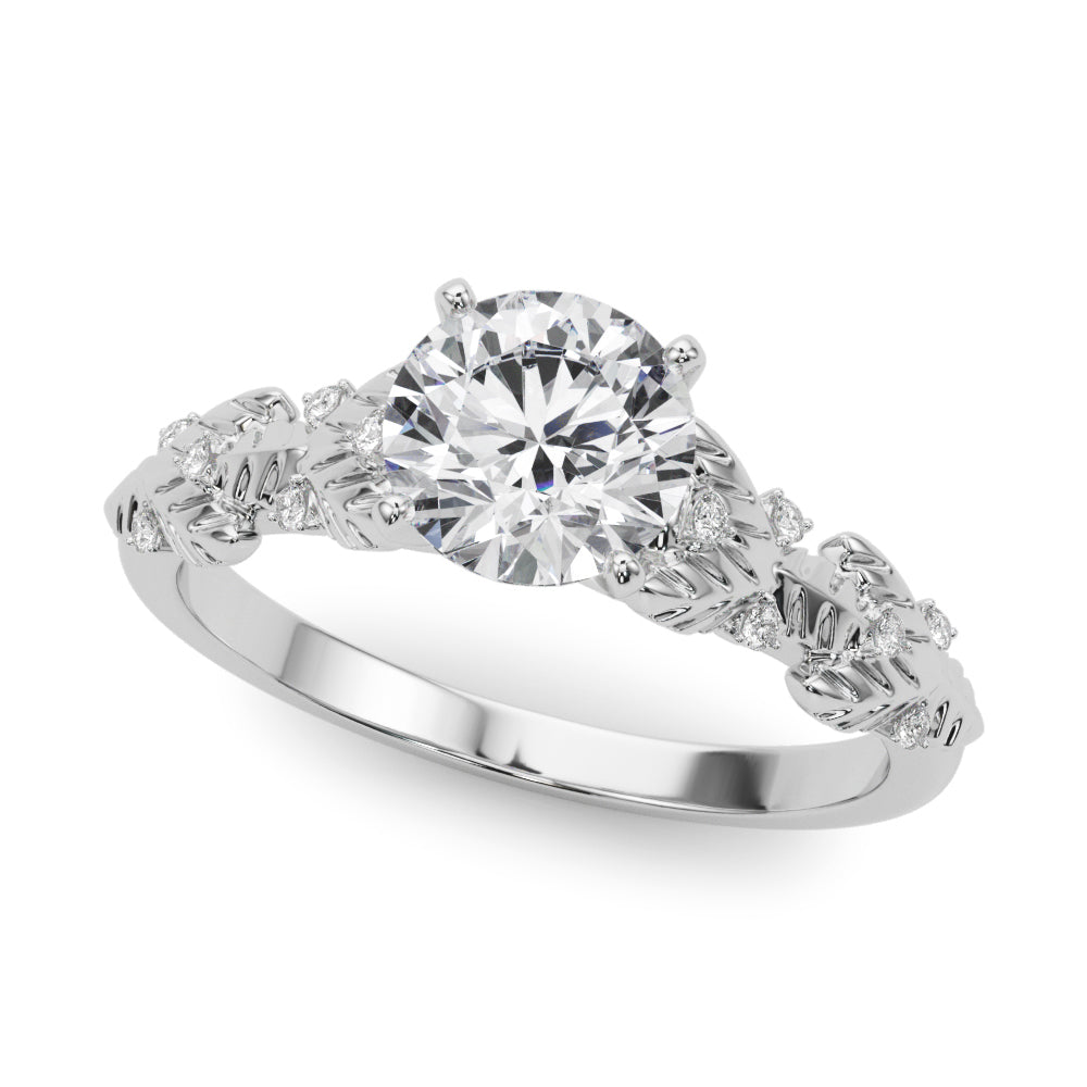 Nature Inspired Engagement Ring