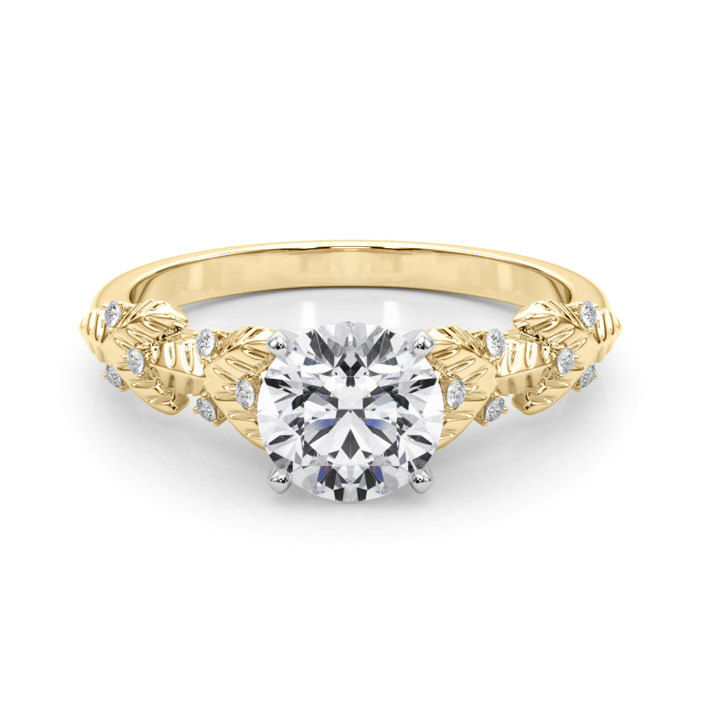 Nature Inspired Engagement Ring