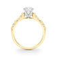 Nature Inspired Engagement Ring