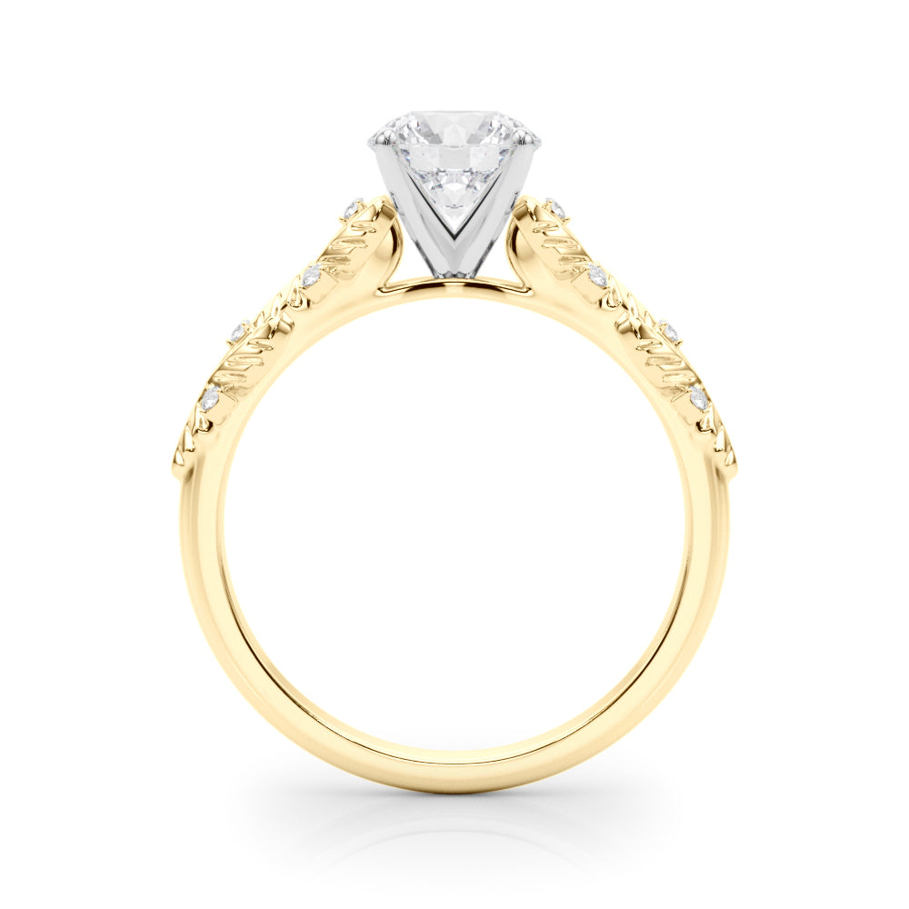 Nature Inspired Engagement Ring