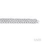 1/4 Ctw Bold Weave Hollow Cylindrical Design Round Cut Diamond Fashion Bracelet in Sterling Silver