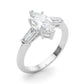 3 STONE RING MQ CTR TB SIDES