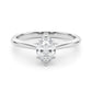 Solitaire Oval Engagement Ring