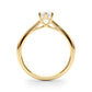 Solitaire Oval Engagement Ring