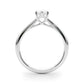 Solitaire Oval Engagement Ring
