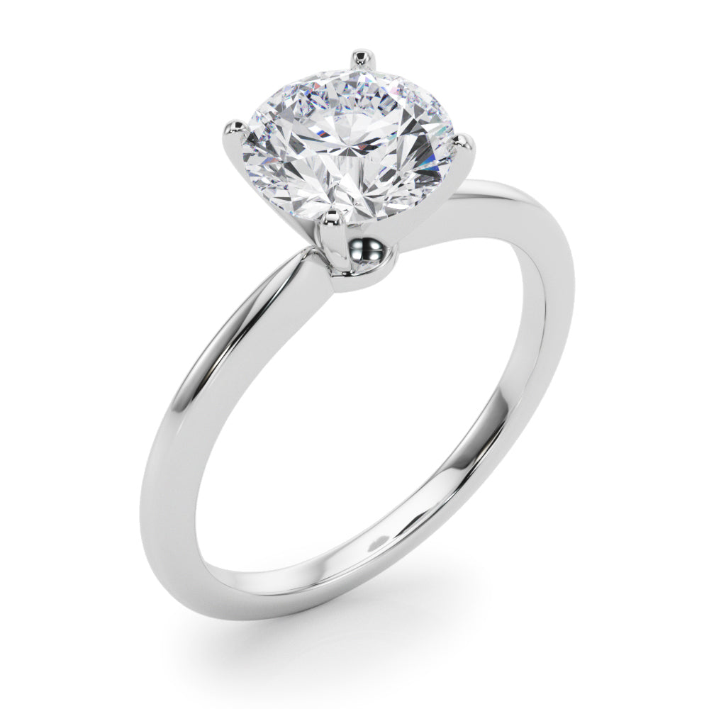 Classic Peg Head Engagement Ring